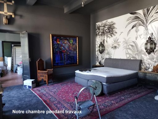 Nuestra habitacion durante reformas