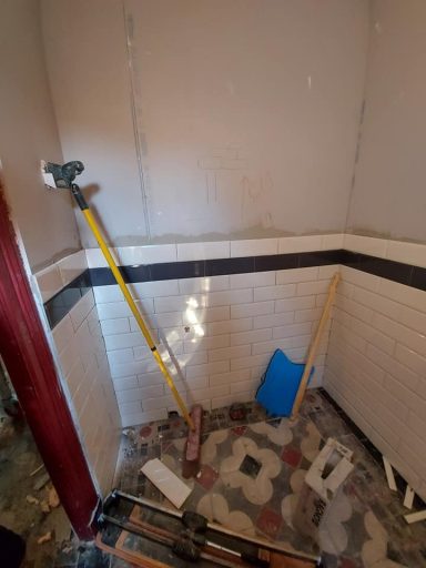 Nuestro baño antes