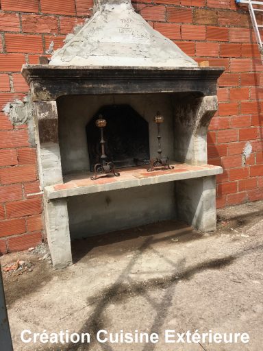 Empezamos la cocina exterior